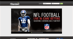 Desktop Screenshot of playstandard.com