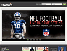 Tablet Screenshot of playstandard.com